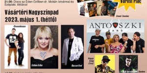 Majális Sarkad 2023. Családi majális a Vásártéren