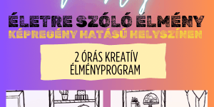 Kreatív szülinap gyerekeknek Budapesten, szuper két órás alkotó élményprogram rajzolt világunkban