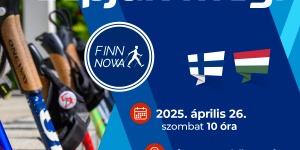 Finn Nowa 2025. Nordic walking nap Budapesten