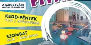 Szigetvári aquafitness foglalkozások minden korosztálynak a Gyógyfürdőben Szigetvári aquafitness foglalkozások minden korosztálynak a Gyógyfürdőben