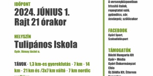 Büchl Éjszakai Futóverseny és Nordic walking 2024 Győr