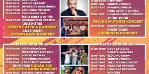 Harkányi hosszú hétvége 2019. Zárjuk együtt a nyarat a szezon legnagyobb bulijával! Harkányi hosszú hétvége 2019. Zárjuk együtt a nyarat a szezon legnagyobb bulijával!