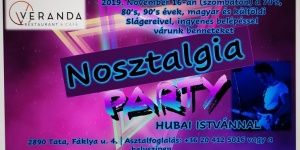 Veranda Étterem program Tata 2019. Élőzene minden pénteken - Házigazda: Party Pop Band Veranda Étterem program Tata 2019. Élőzene minden pénteken - Házigazda: Party Pop Band