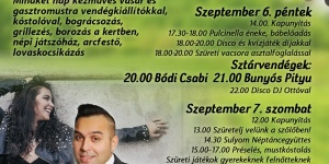 Szüreti fesztivál, mulatság 2019. Szent Kristóf Szüreti Fesztivál és Gasztropiknik Zamárdi Szüreti fesztivál, mulatság 2019. Szent Kristóf Szüreti Fesztivál és Gasztropiknik Zamárdi
