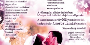 Lakodalmas buli hagyományos esküvői menüvel, bőséges italkínállattal, zenekarral, vőféllyel Lakodalmas buli hagyományos esküvői menüvel, bőséges italkínállattal, zenekarral, vőféllyel