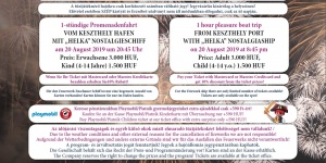 Keszthely tűzijáték augusztus 20. Tűzijátéknéző sétahajó indul a kikötőből 2019 Keszthely tűzijáték augusztus 20. Tűzijátéknéző sétahajó indul a kikötőből 2019