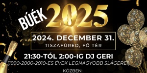 Szilveszteri utcabál Tiszafüred 2023