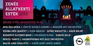 Zenés Állatkerti Esték 2019. Várjuk Budapesten, a Fővárosi Állat- és Növénykertben Zenés Állatkerti Esték 2019. Várjuk Budapesten, a Fővárosi Állat- és Növénykertben