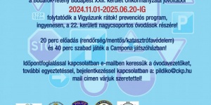 Közlekedésbiztonsági program gyerekeknek Budapesten a Campona Játszóházban