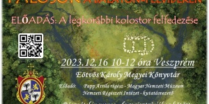 Előadás Veszprémben, az Eötvös Károly Megyei Könyvtárban: Pálosok a Balaton-felvidéken