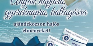 Utazás ajándékkártya jeles napokra. Ajándékozzon meglepetés hajókirándulást és balatoni élményeket! Utazás ajándékkártya jeles napokra. Ajándékozzon meglepetés hajókirándulást és balatoni élményeket!