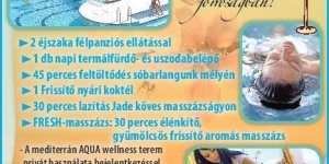 Nyári pihenés Mosonmagyaróváron, fürdőbelépővel és aromamasszázzsal a Thermal Hotelben Nyári pihenés Mosonmagyaróváron, fürdőbelépővel és aromamasszázzsal a Thermal Hotelben