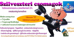Szilveszteri mulatság Kiskunmajsán, élőzenés vacsorával és fürdőbelépővel a Jonathermál Motelben Szilveszteri mulatság Kiskunmajsán, élőzenés vacsorával és fürdőbelépővel a Jonathermál Motelben