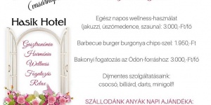 Majális wellness pihenéssel a Bakonyban családi- és gyerekprogramokkal a Hasik Hotelben Majális wellness pihenéssel a Bakonyban családi- és gyerekprogramokkal a Hasik Hotelben