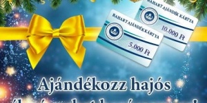 Élmény ajándék hajózás karácsonyra, ajándékozz szeretteidnek BAHART ajándékkártyát! Élmény ajándék hajózás karácsonyra, ajándékozz szeretteidnek BAHART ajándékkártyát!