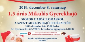 Mikulás Gyerekhajó Siófok 2018. Meglepetés műsor és ajándékok várják a gyerekeket Mikulás Gyerekhajó Siófok 2018. Meglepetés műsor és ajándékok várják a gyerekeket