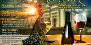 Szőlő és bor ünnepe Ózdon 2018. Őszi Mustra rendezvénysorozat a Digitális Erőműben Szőlő és bor ünnepe Ózdon 2018. Őszi Mustra rendezvénysorozat a Digitális Erőműben