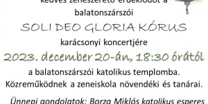 Advent Balatonszárszó 2023