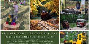 Gödöllői Gyermeknap 2023. Kisvasúti és Családi nap a Gödöllői Erdei Vasúton