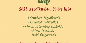 Szent Mihály-nap Murony 2023. Betakarítási Nap