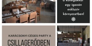 Karácsonyi céges party a komáromi Csillagerődben