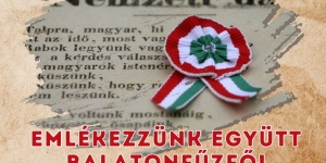 2026. március 15. Balatonfűzfő. Ünnepség az 1848-49-es forradalom és szabadságharc évfordulóján