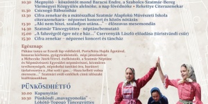 Falusi Pünkösd 2023. Pünkösdi Sokadalom, színes programok a Sóstói Múzeumfaluban