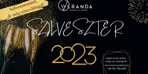 Veranda Bistro & More program Tata 2023. Szilveszteri zenés party, sztárfellépő: Betty Love