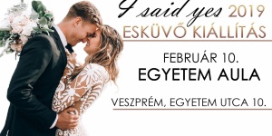 Esküvő Kiállítás Veszprém 2019. I said yes, ahol a stílusos esküvő kezdődik..... Esküvő Kiállítás Veszprém 2019. I said yes, ahol a stílusos esküvő kezdődik.....