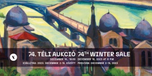 Karácsonyi aukció 2023 Budapest. A Virág Judit Galéria és Aukciós ház téli aukciója