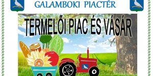 Termelői Piac Galambok 2024